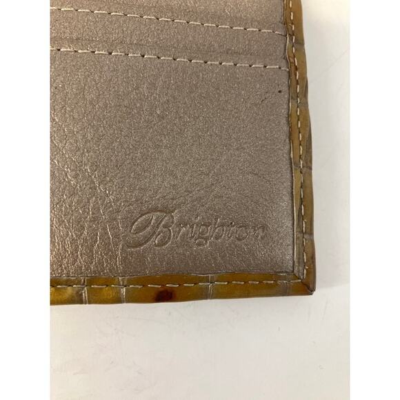 BRIGHTON, SMALL EMBOSSED ANIMAL PATTON LEATHER CROSSBODY BAG - Picture 13 of 16